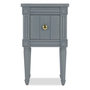 Voir la diapositive 2 : Paris Prix Lot de 2 Tables de Chevet  Franky  58cm Gris Bleu