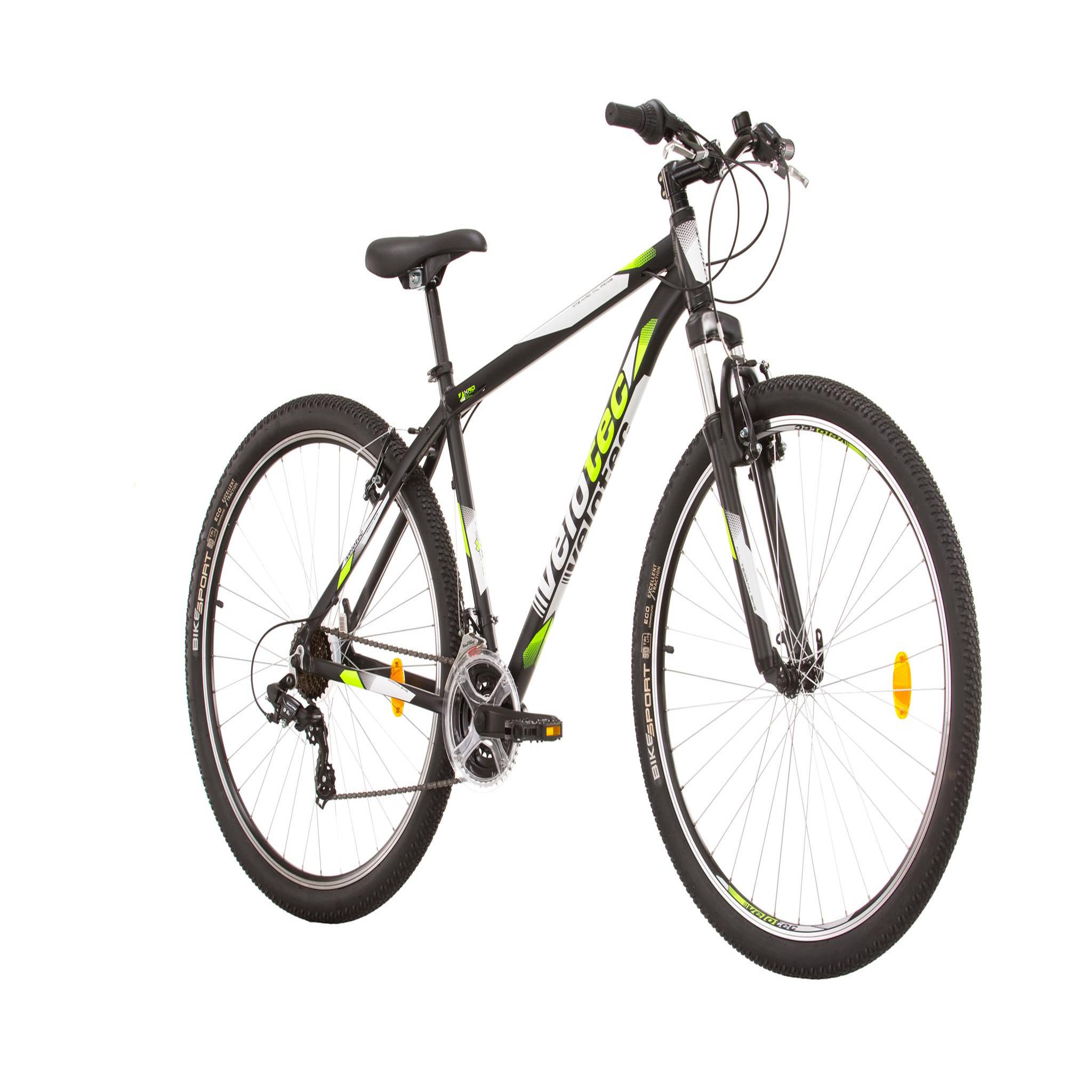 Voir la diapositive 2 : VTT 29'' Cadre Aluminium - Fourche Télescopique - 21 Vitesses avec équipement Shimano ( Dérailleurs, roue libre et poignées )
