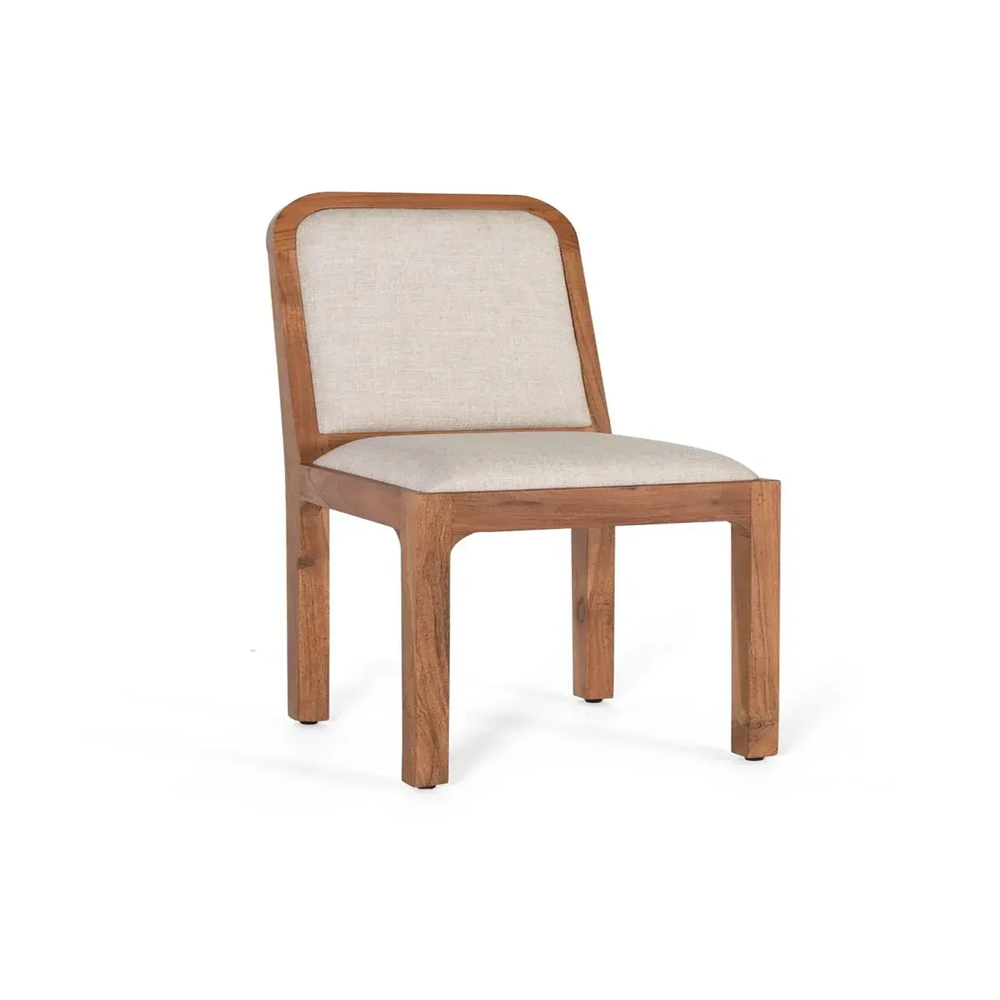GINER Y COLOMER SL Lot de 2 chaises de bois d'acacia 45 cm style rustique moderne