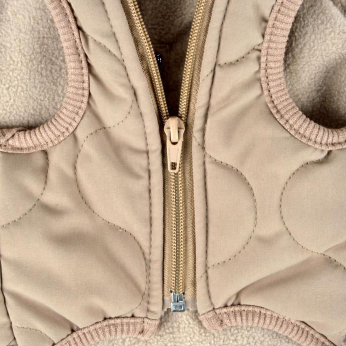 Paris Prix Manteau Matelassé Pour Chien  Teddy  35cm Beige