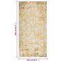 Voir la diapositive 6 : VIDAXL Tapis a tissage plat d'exterieur 100x200 cm Jaune