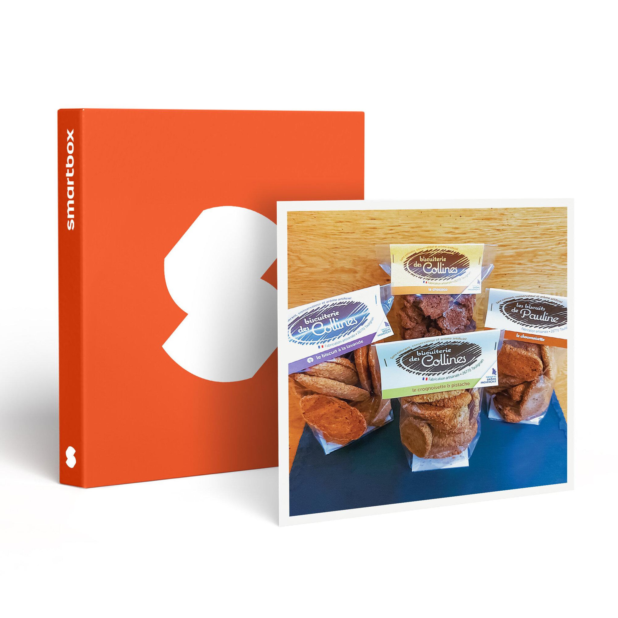 Smartbox Coffret gourmand de biscuits et chocolats à déguster à la maison - coffret cadeau gastronomie