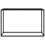 Voir la diapositive 2 : VIDAXL Table console Noir 120x35x75 cm Verre trempe