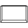 Voir la diapositive 2 : VIDAXL Table console Noir 120x35x75 cm Verre trempe