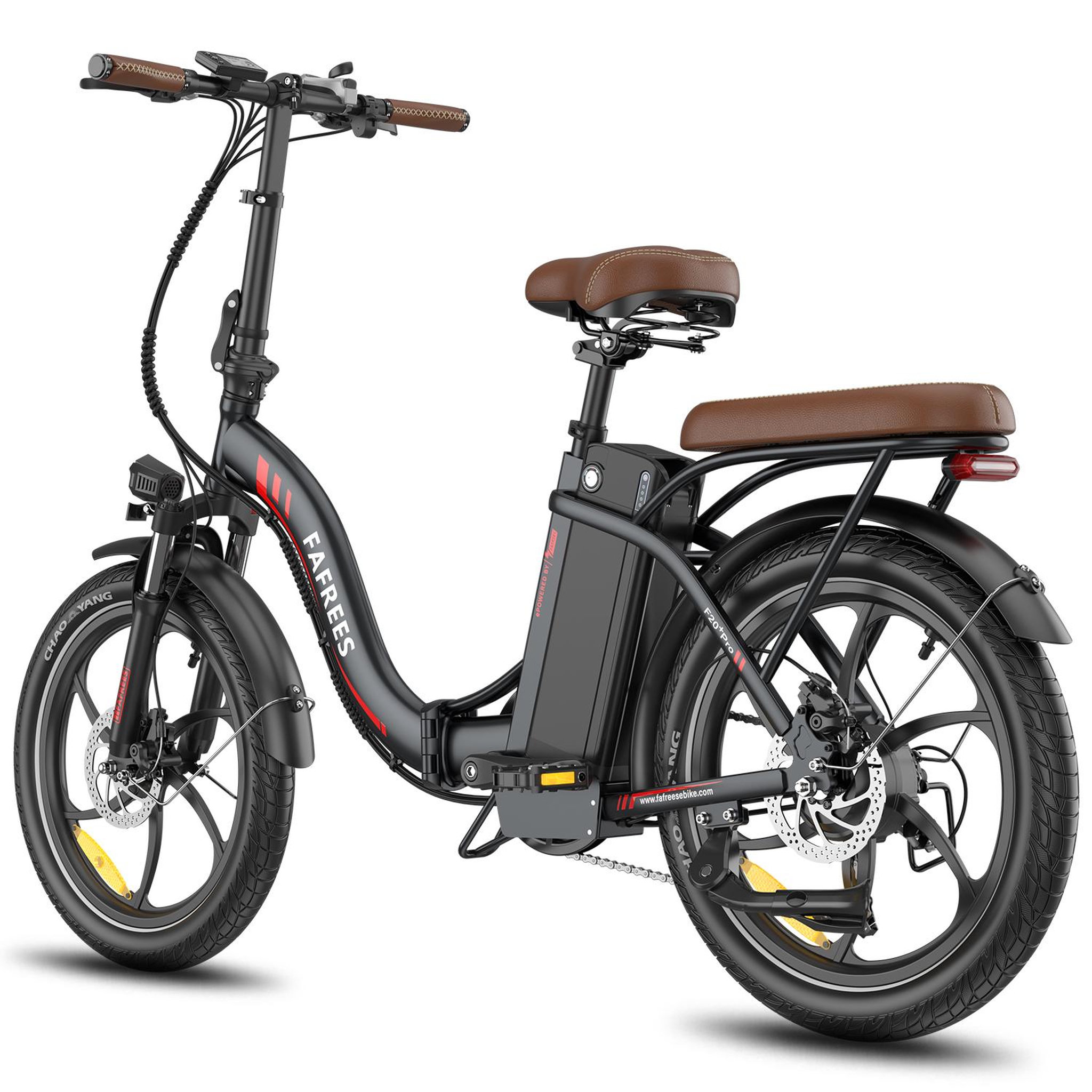 Voir la diapositive 5 : FAFREES Vélo électrique pliable de ville fafrees f20+ pro
