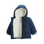 Voir la diapositive 3 : Petit Béguin Manteau enfant imperméable doublé sherpa avec capuche Oscar