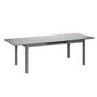 Voir la diapositive 4 : Jardiline Table de jardin Milos extensible en aluminium pour 8/10 personnes