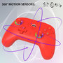 Voir la diapositive 3 : Subsonic Subsonic - Manette sans fil pour Switch / Switch oled, LED, vibrations et gyroscope - Rouge
