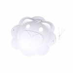 Paris Prix Masque à Décorer  Lion  23cm Blanc