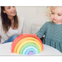 Voir la diapositive 4 : One Two Fun Mon arc-en-ciel en bois Montessori