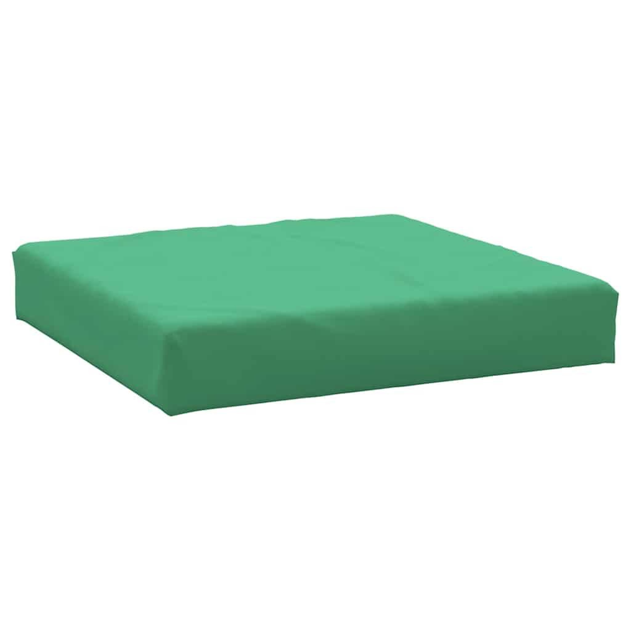 Voir la diapositive 2 : VIDAXL Coussin de palette vert 60x60x8 cm tissu oxford