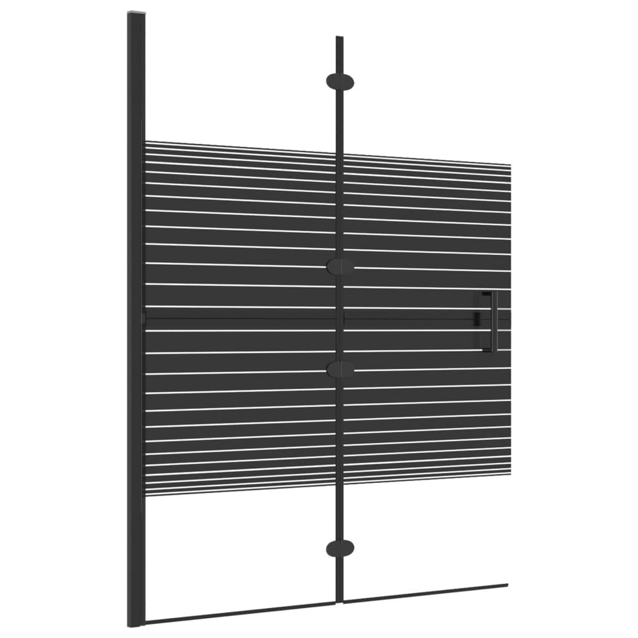 Voir la diapositive 2 : VIDAXL Cabine de douche pliable ESG 100x140 cm Noir