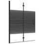 Voir la diapositive 2 : VIDAXL Cabine de douche pliable ESG 100x140 cm Noir