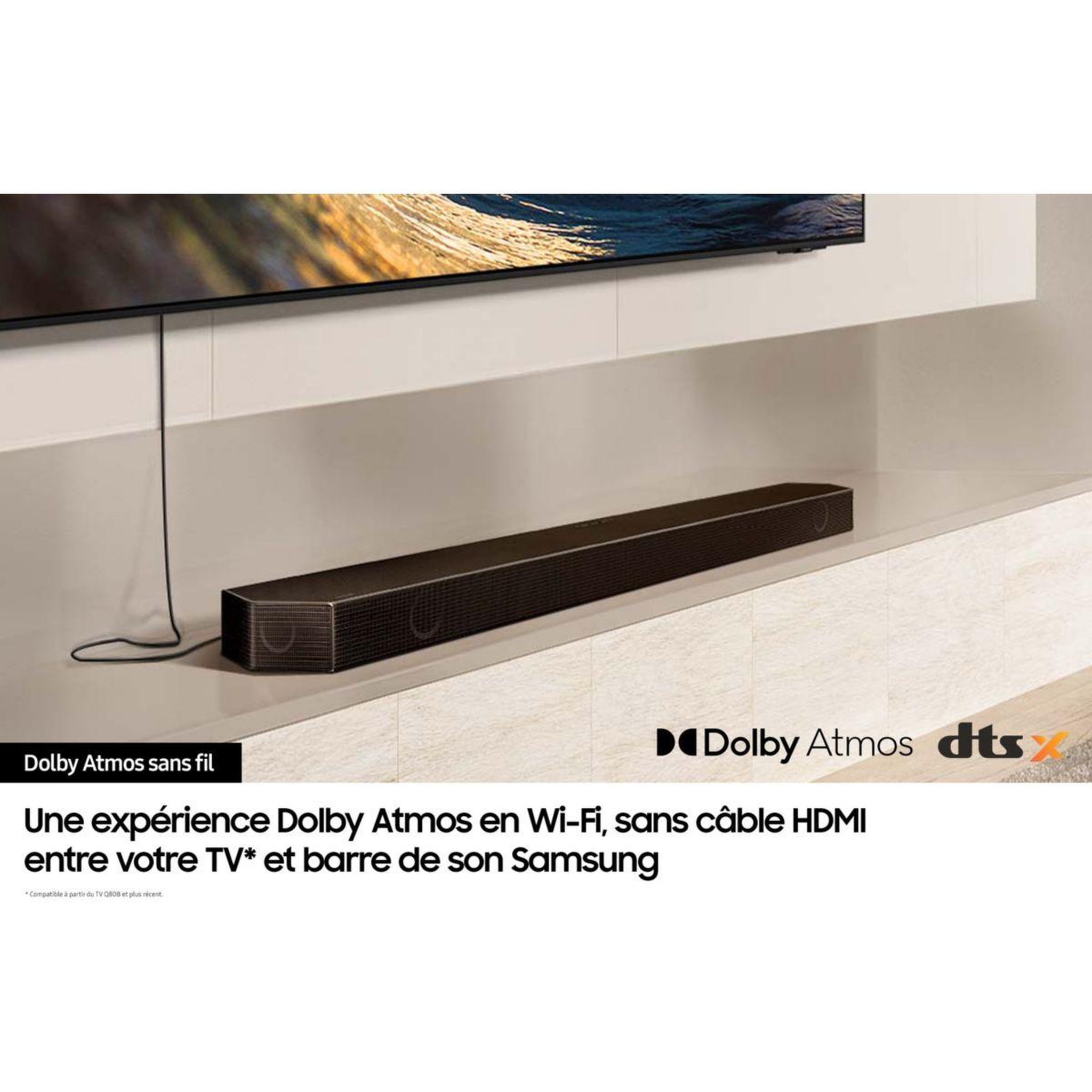 Voir la diapositive 4 : Samsung Barre de son HW-Q810D