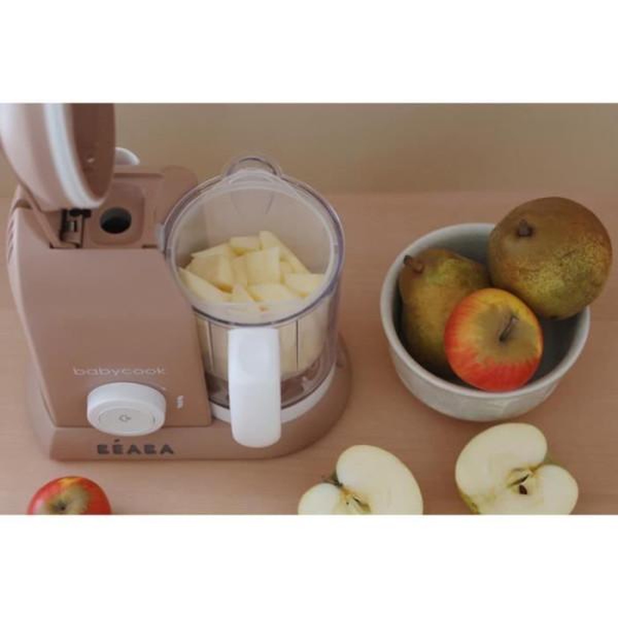 Voir la diapositive 3 : MARKET24 BÉABA - Babycook Solo - Robot Bébé 4 en 1 Mixeur-Cuiseur - Cuisson Vapeur - Pralin