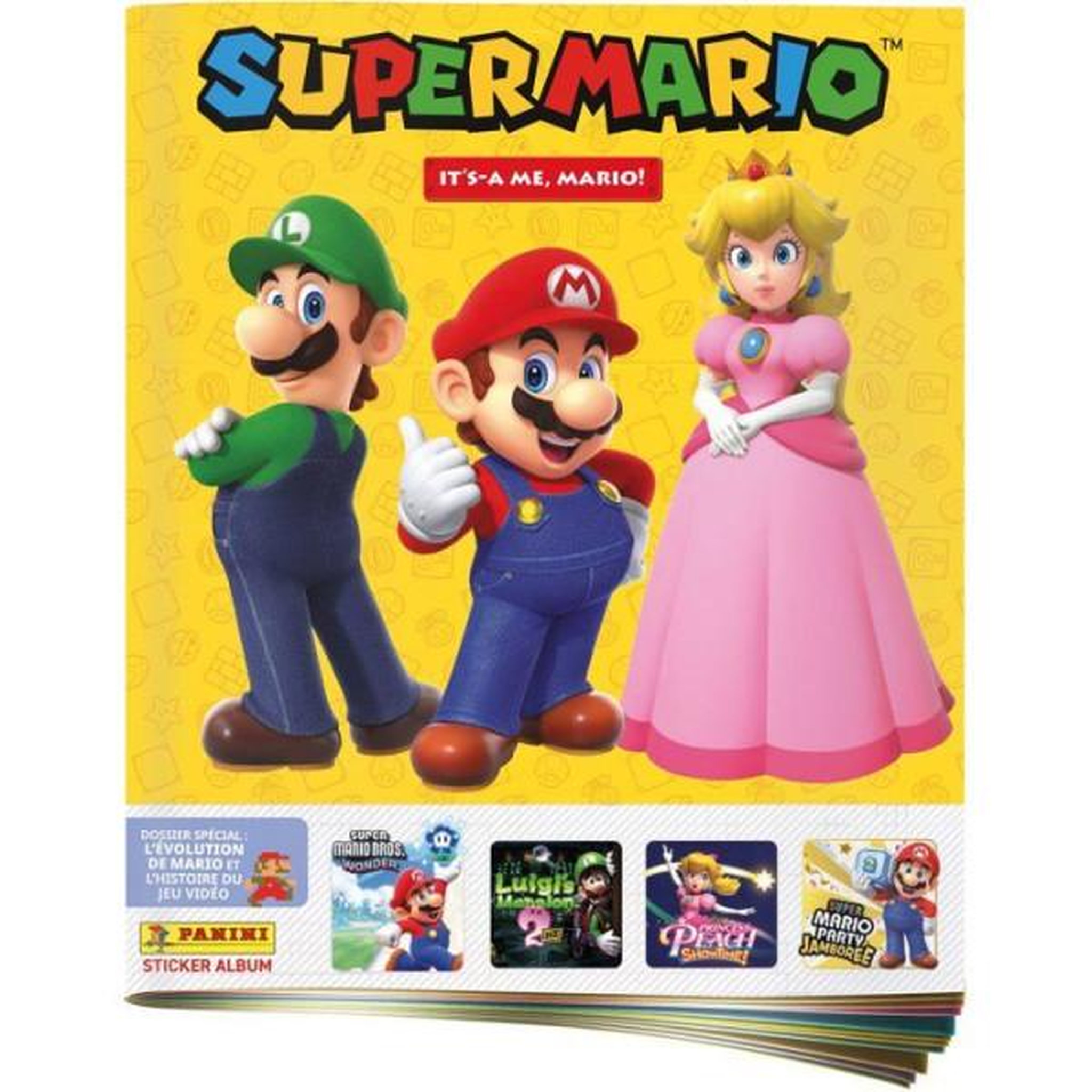 Voir la diapositive 4 : Panini Carte à collectionner Panini Super Mario 2 Album + 3 pochettes + Carte EL