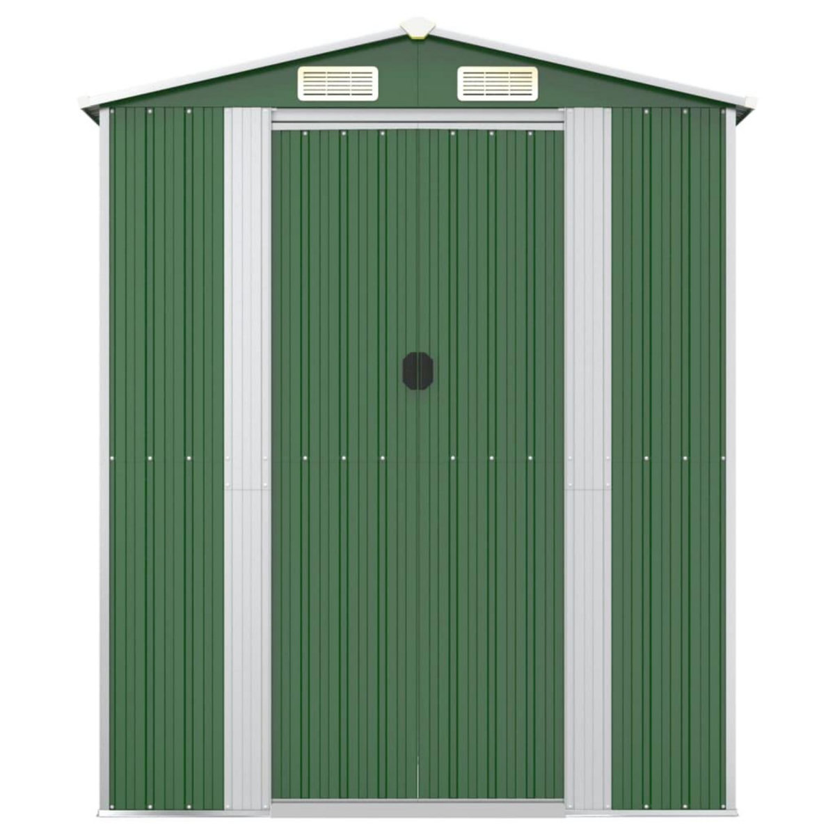 VIDAXL Abri de jardin Vert 192x191x223 cm Acier galvanise