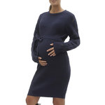 MAMALICIOUS Robe Pull de Grossesse  Femme Mamalicious Newlina. Coloris disponibles : Bleu