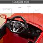 Voir la diapositive 6 : HOMCOM Voiture véhicule électrique enfant 6 V 7 Km/h max. télécommande effets sonores + lumineux Mercedes GLA AMG rouge