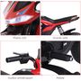 Voir la diapositive 5 : HOMCOM Moto électrique pour enfants 25 W 6 V 3 Km/h effets lumineux et sonores roulettes amovibles rouge