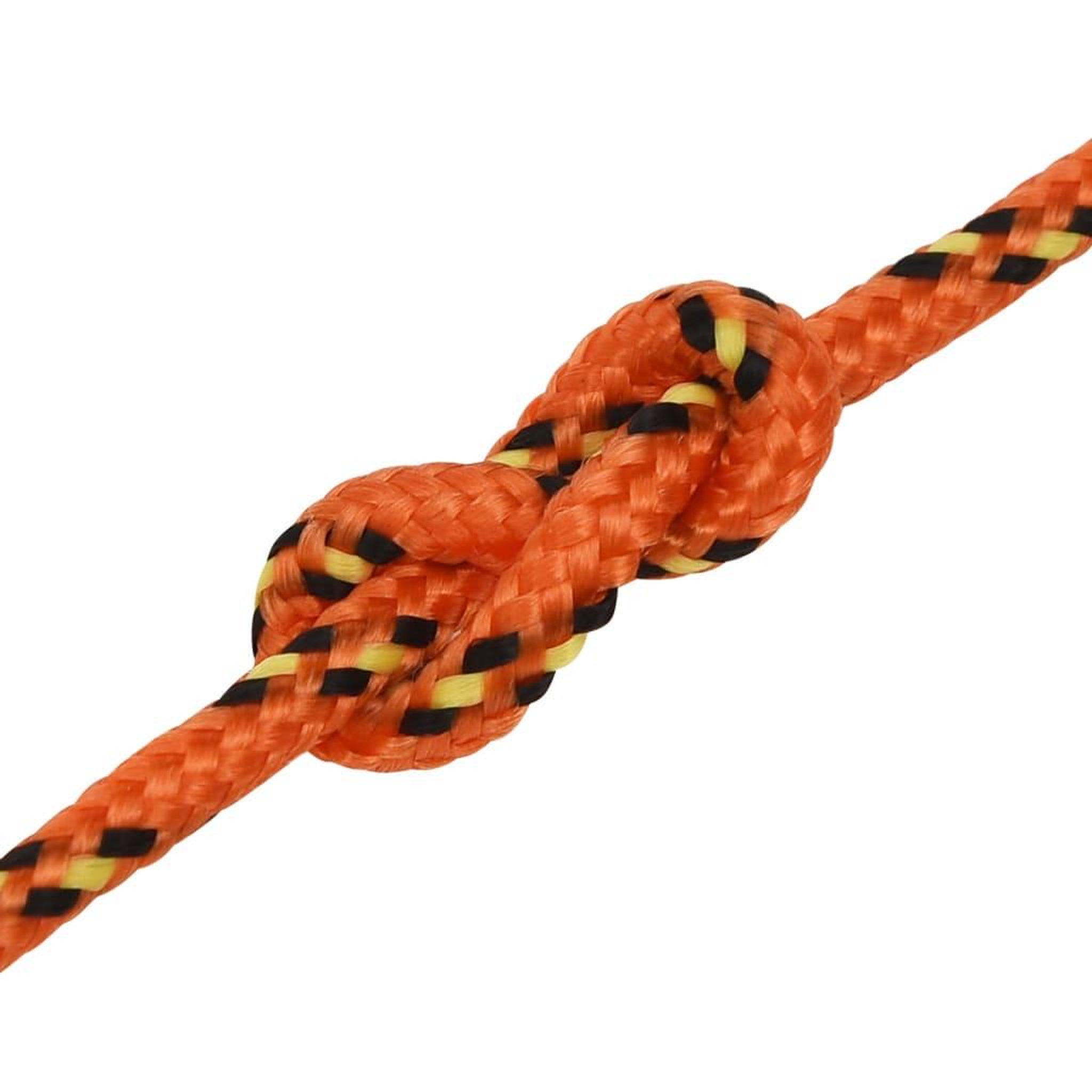 Voir la diapositive 5 : VIDAXL Corde de bateau Orange 3 mm 250 m Polypropylene