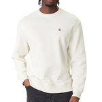 CALVIN KLEIN JEANS Sweat  Homme Calvin Klein 350terry Monog. Coloris disponibles : Blanc