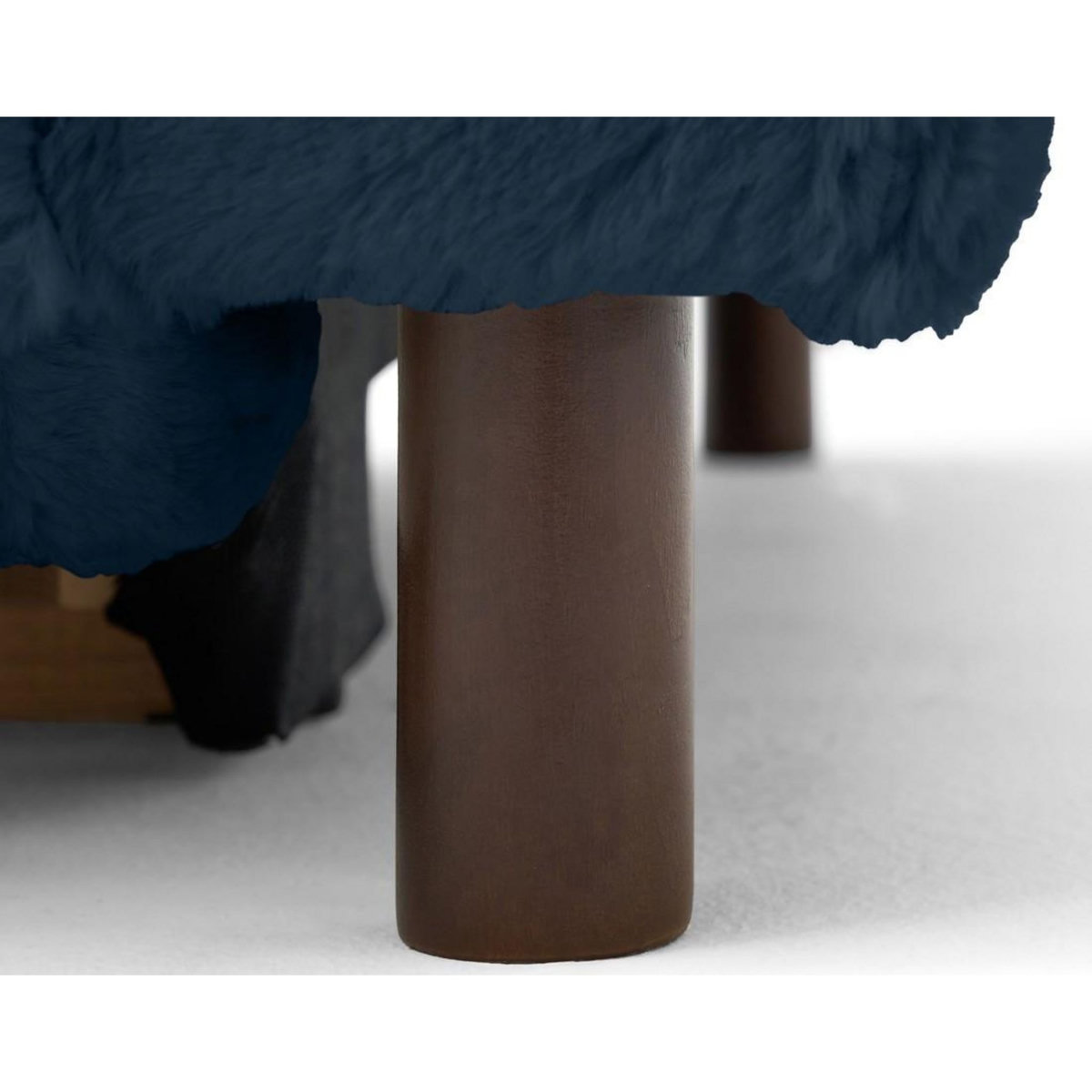 LISA DESIGN Jake - canapé d'angle gauche 5 places convertible en fausse fourrure