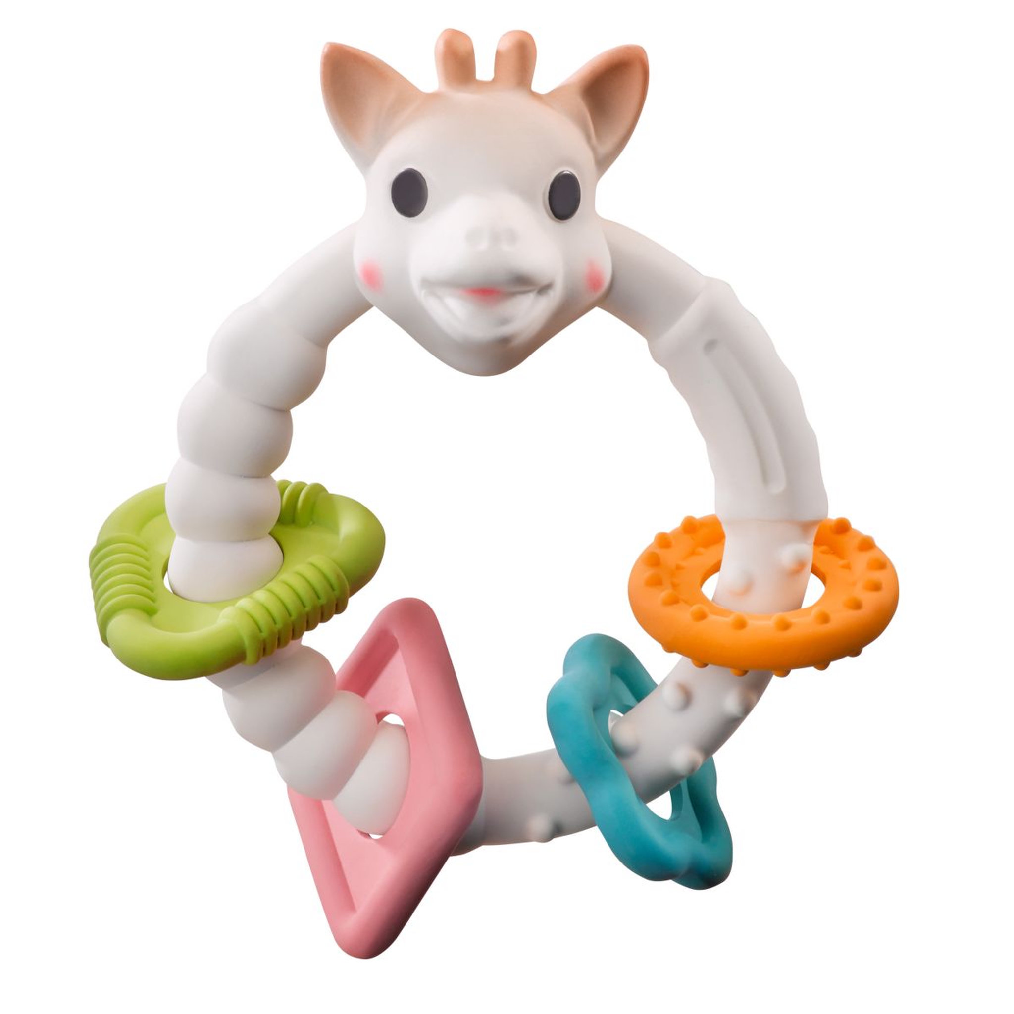 Voir la diapositive 2 : VULLI Anneau de dentition Colo'rings Sophie la girafe