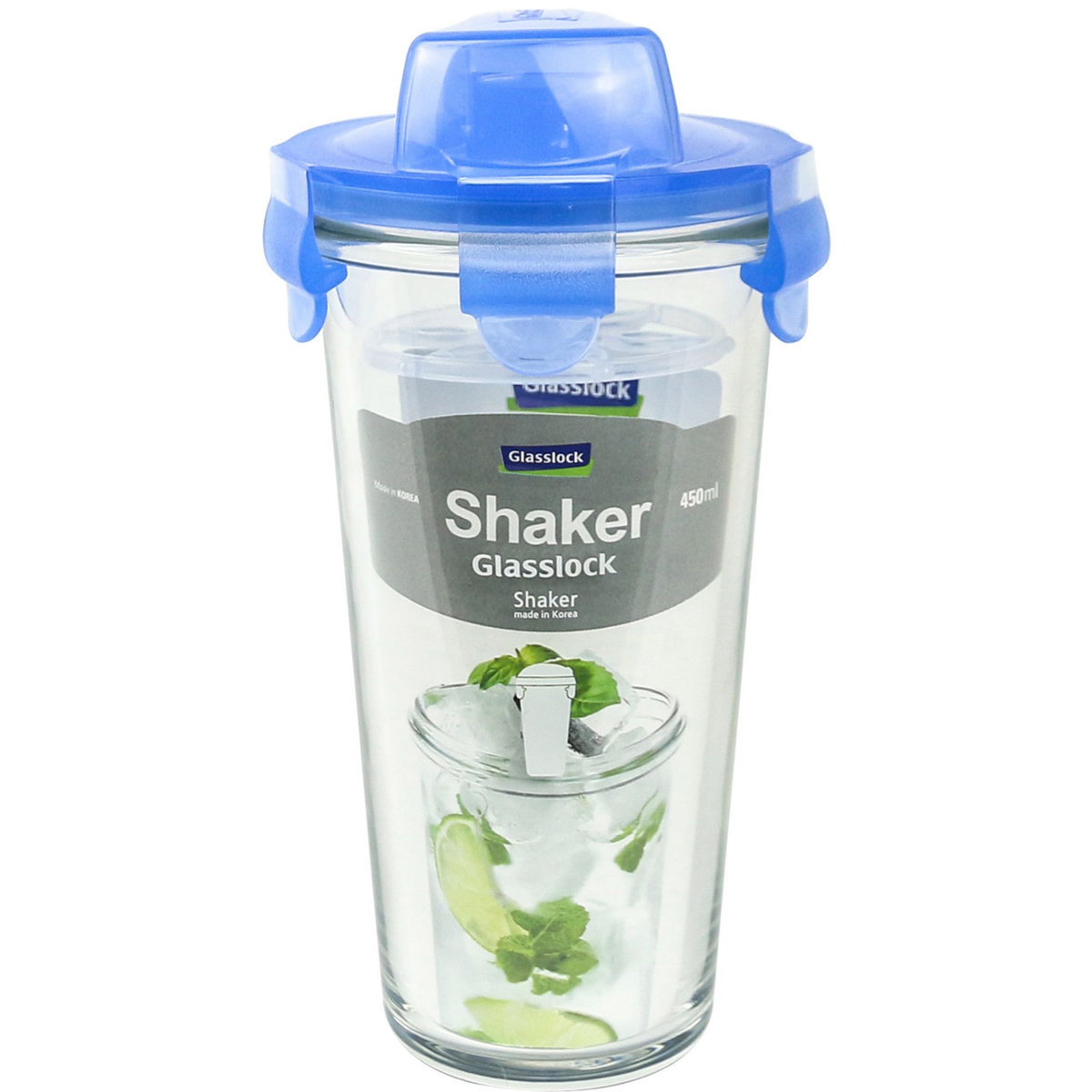 Shaker à vinaigrette en verre 450 ml