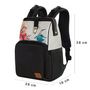 Voir la diapositive 2 : KINDERKRAFT Sac à langer Molly oiseaux bébé 