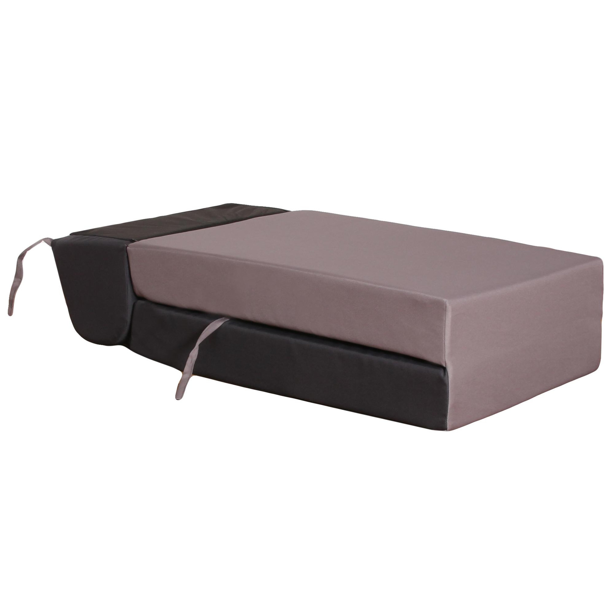 Voir la diapositive 2 : Ops Chauffeuse 1 place taupe et anthracite