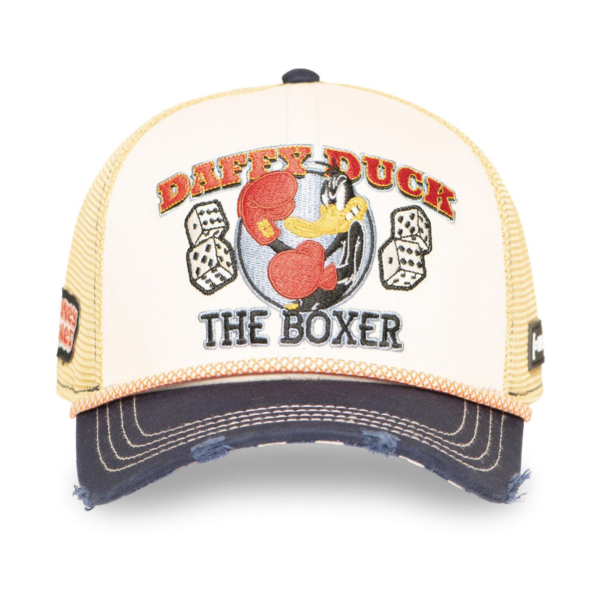 CAPSLAB Casquette semi curved finitions premium Looney Tunes Daffy Duck