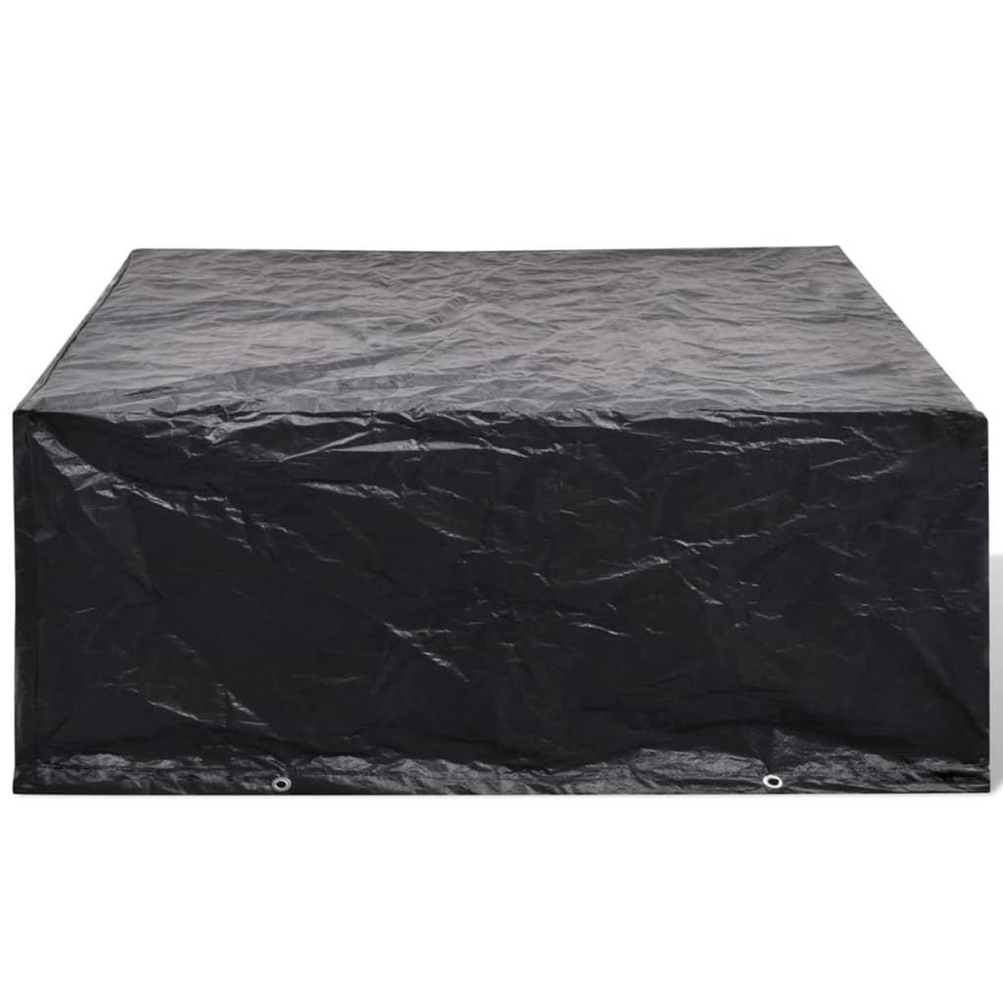 Voir la diapositive 3 : VIDAXL Housses de salon de jardin 2 pcs 10 œillets 260x260x90 cm