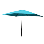 CONCEPT USINE Parasol droit rectangulaire 3 x 2 m bleu SPEZIA