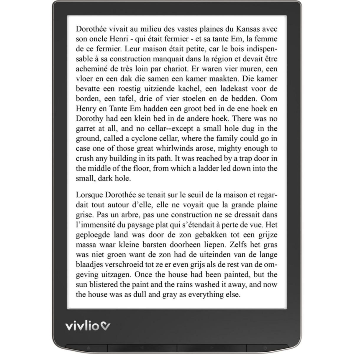 VIVLIO Liseuse eBook InkPad 4