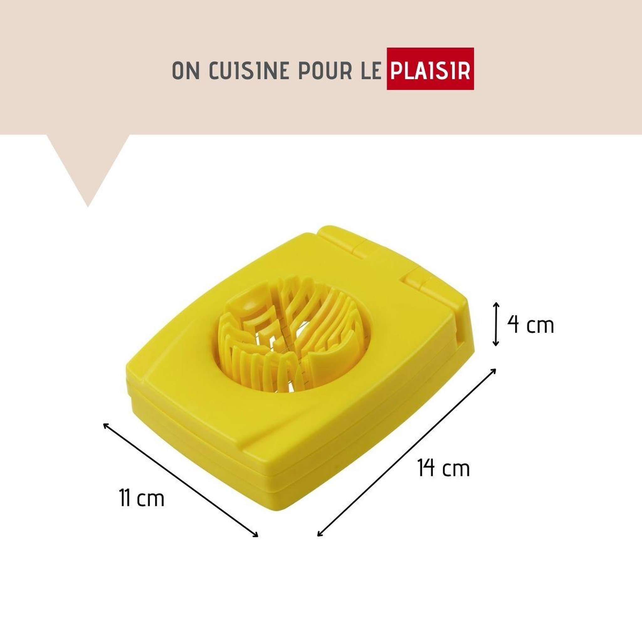Voir la diapositive 3 : Fackelmann Coupe oeuf 2 en 1 Fackelmann Colors Edition