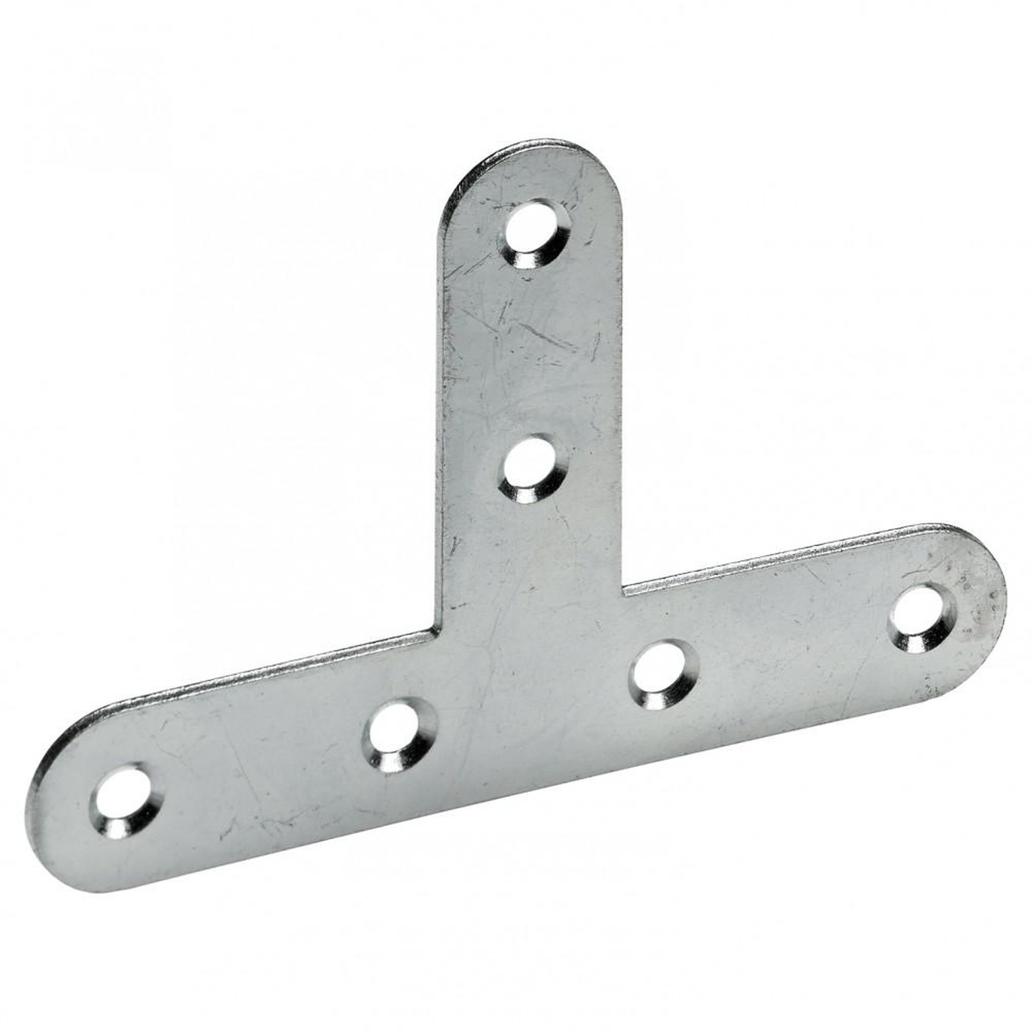 CENTRALE BRICO 1 équerre t plate acier zingué HETTICH, l.55 mm