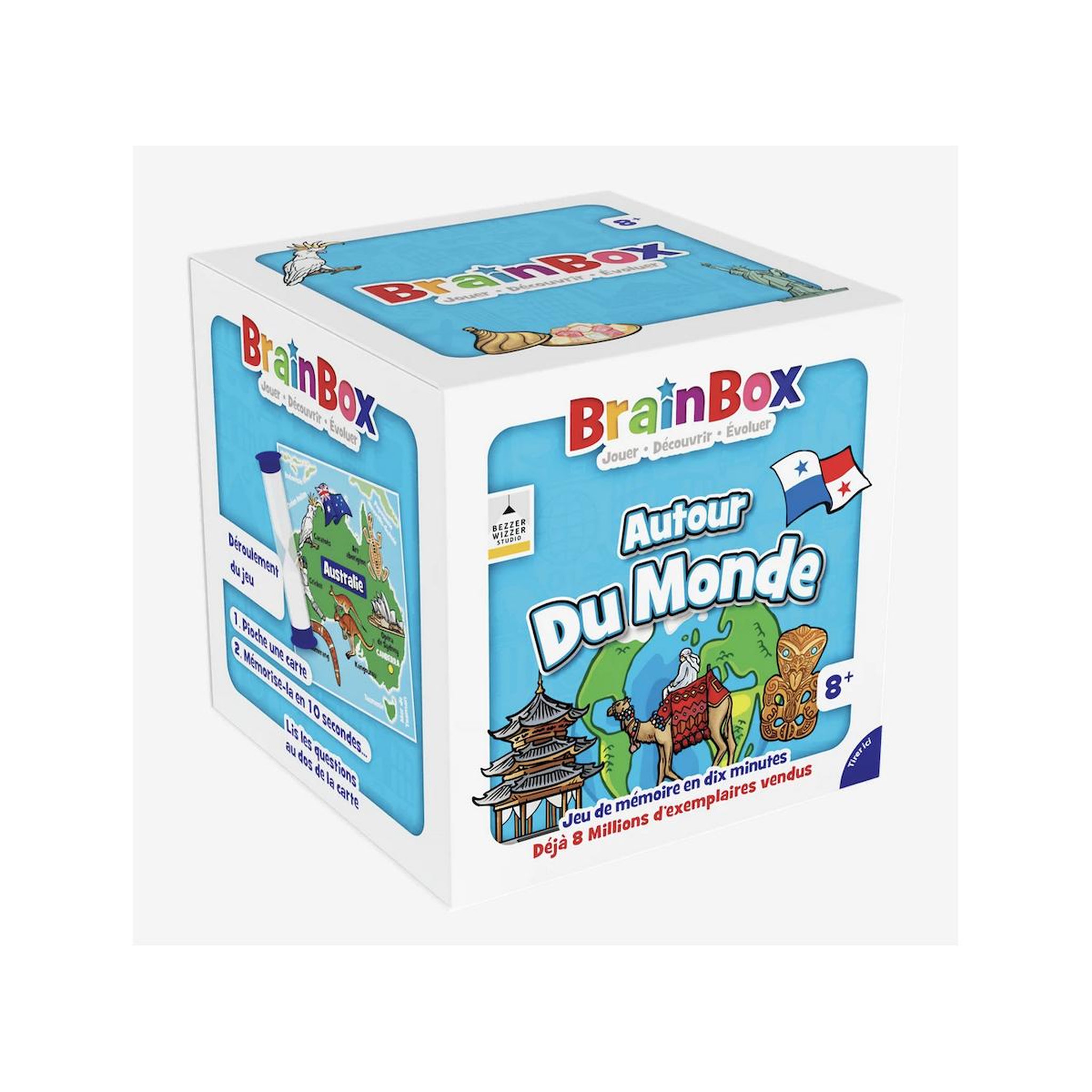 Voir la diapositive 2 : BRAINBOXGAMES BrainBox - Voyage autour du monde - Asmodee