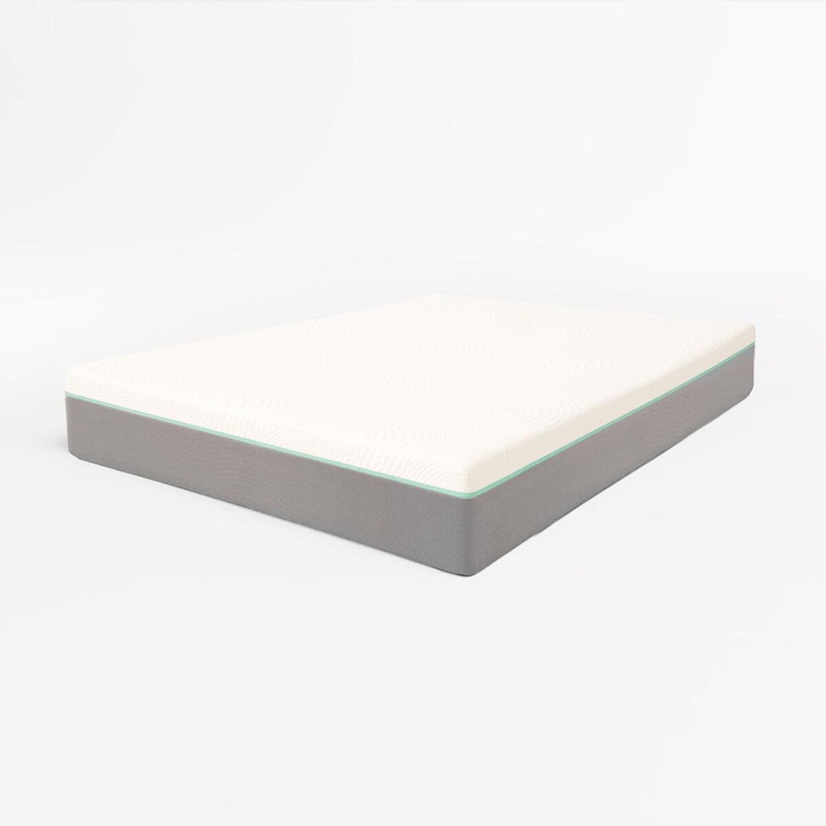 THE WHITE STONE Matelas 80x190 en Mémoire de Forme Breeze & Ressorts Ensachés | Hauteur 25 cm | Respirant, Anallergique & Antibactérien | Housse Déhoussable