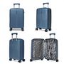 Voir la diapositive 3 : Cactus Lot de 3 valises rigides dont une valise cabine TSA