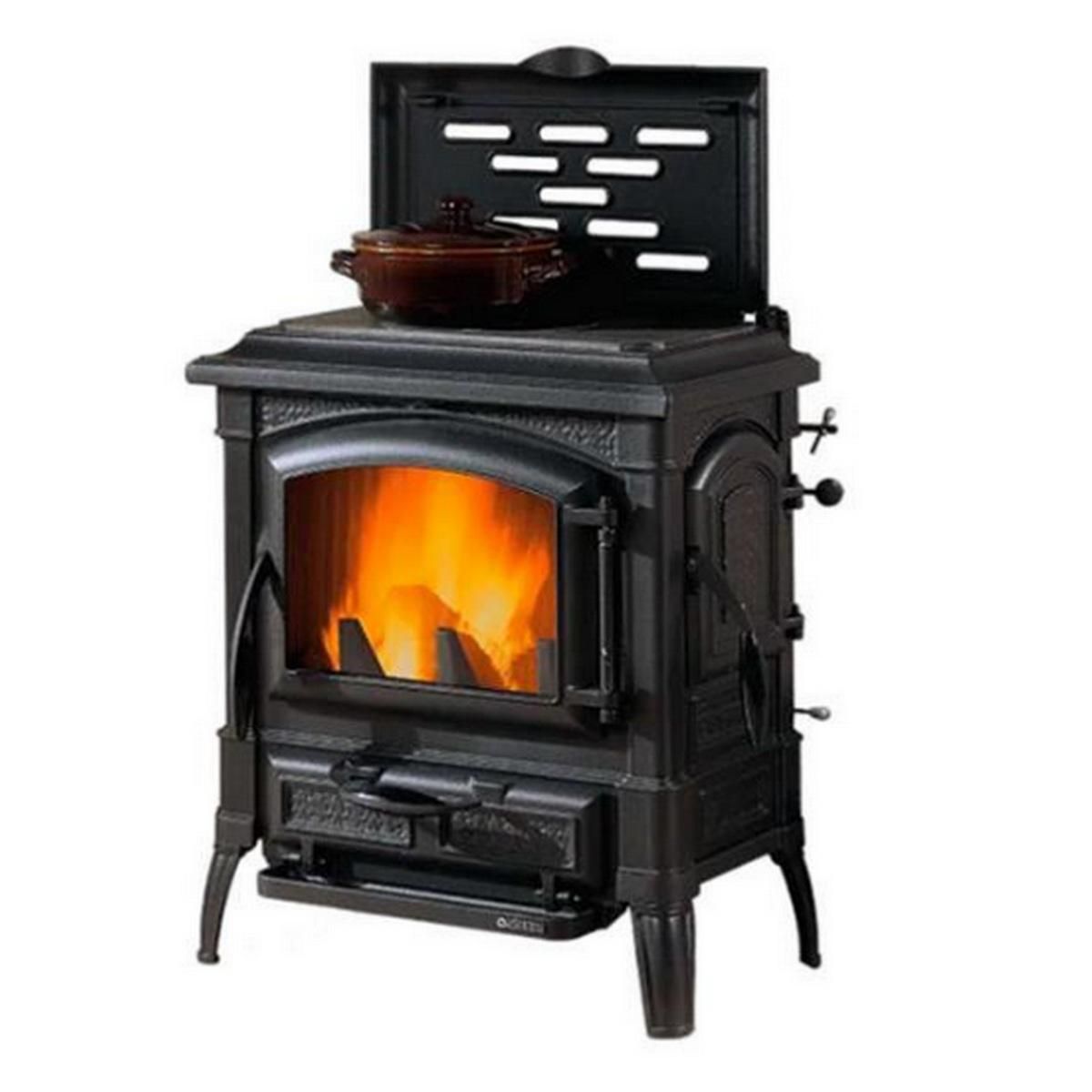 NORDICA EXTRAFLAME Poêle à bois fonte 7.3kw - ISETTACONCERCHI.16