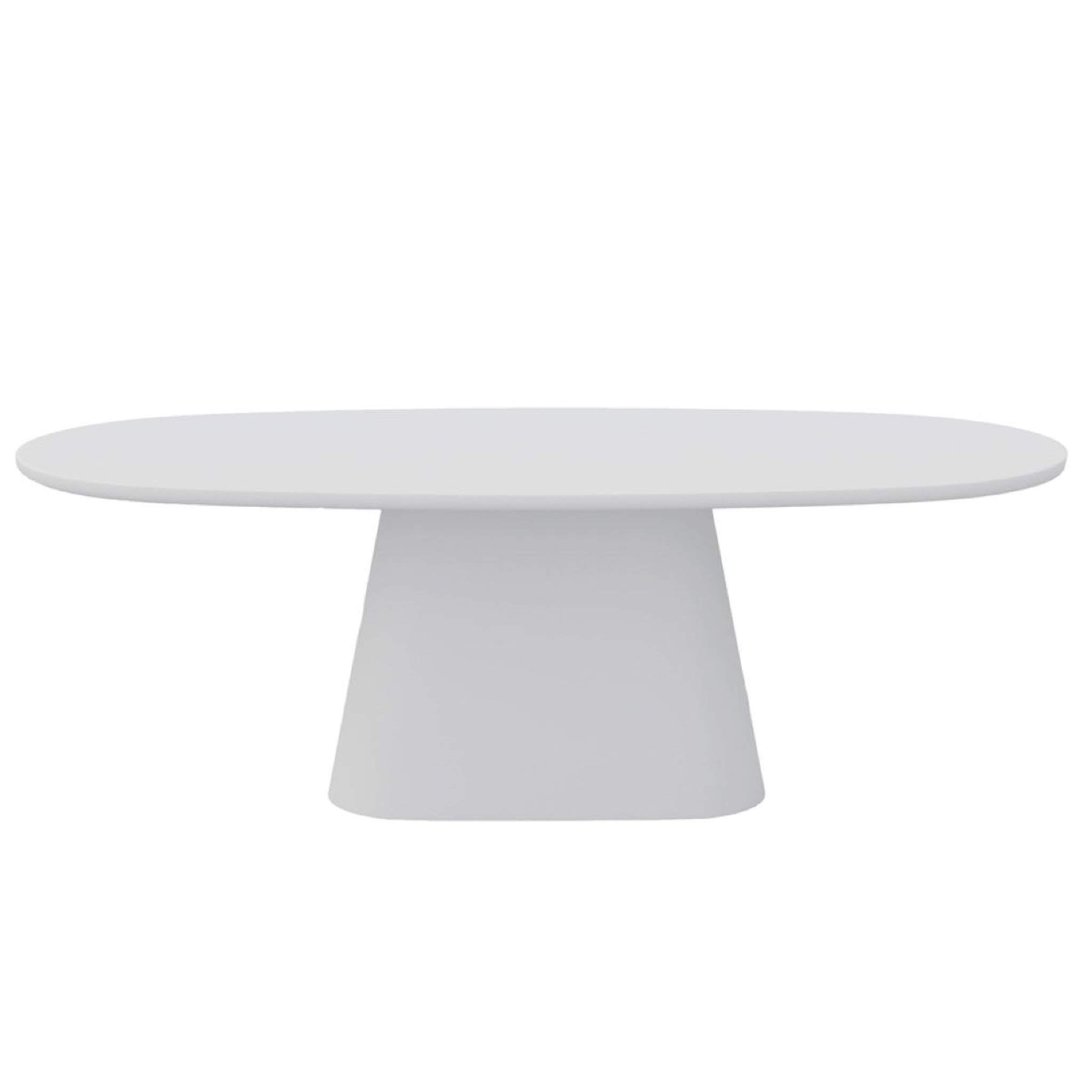JLC KREATION Table à manger ovale organique 220cm RITA
