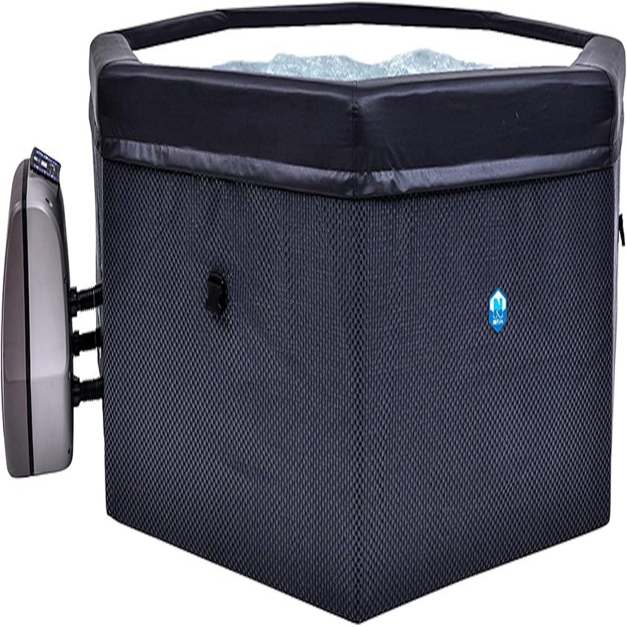 Voir la diapositive 1 : Poolstar Spa octogonal semi-regide pour 4 à 6 personnes - NETSPA Octopus