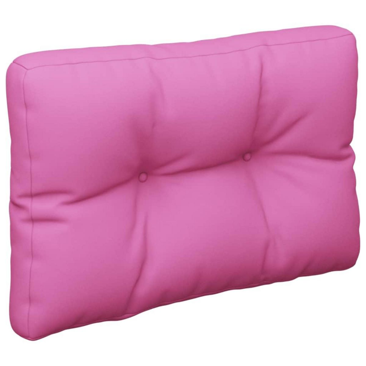 VIDAXL Coussin de palette rose 60x40x12 cm tissu