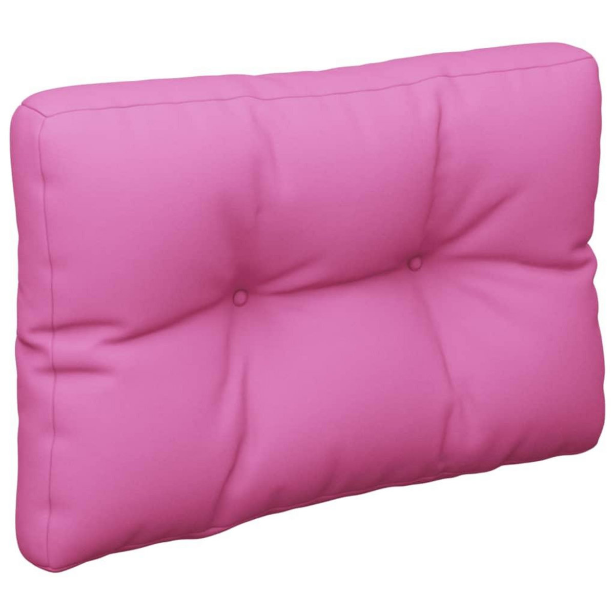 VIDAXL Coussin de palette rose 60x40x12 cm tissu