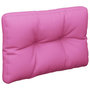 Voir la diapositive 2 : VIDAXL Coussin de palette rose 60x40x12 cm tissu