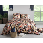 ATELIER DU COTON Parure housse de couette 100% coton 57fils louisiane. Coloris disponibles : Multicolore