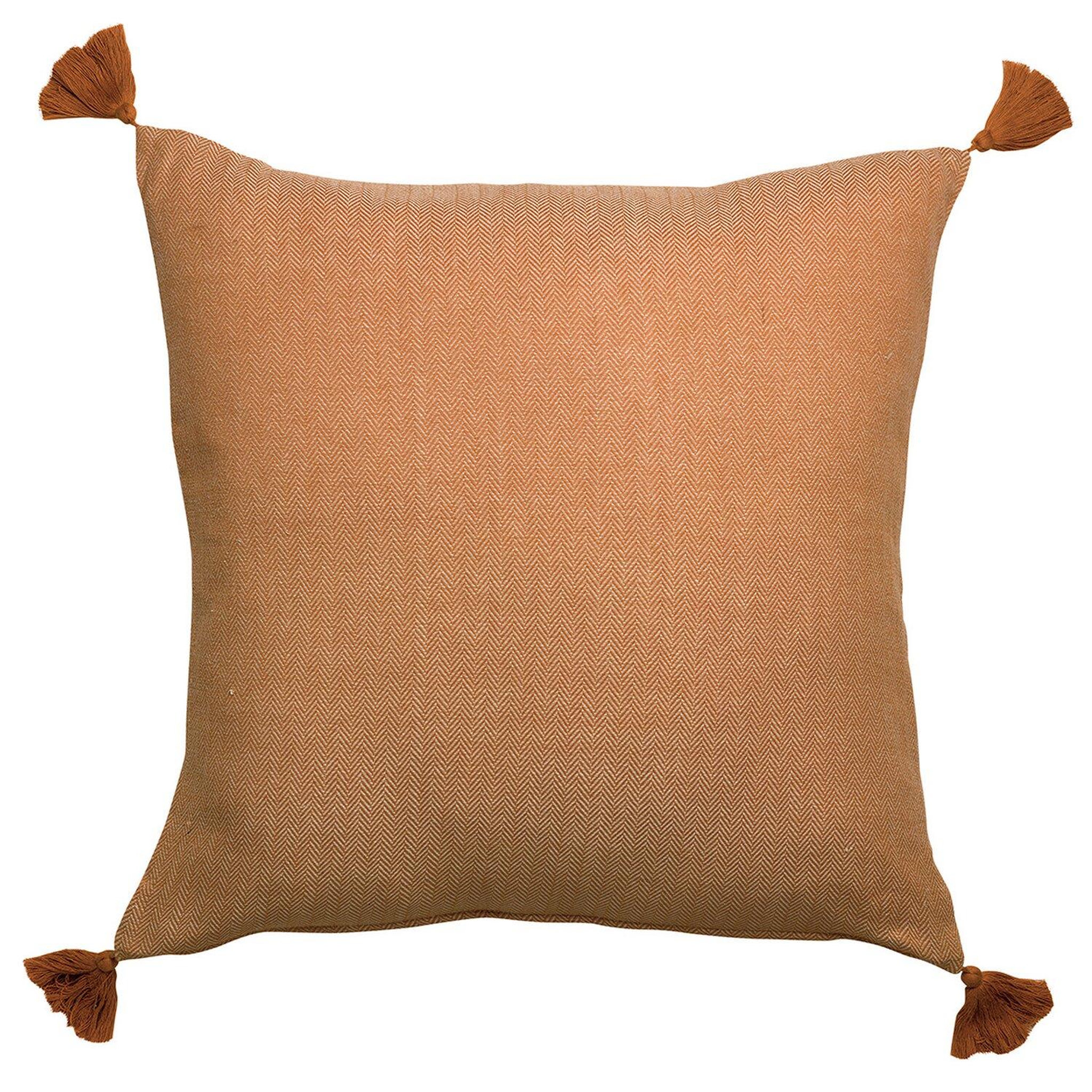 Voir la diapositive 1 : Les Ateliers du Linge Maxi coussin dehoussable 100% coton 1kg zena