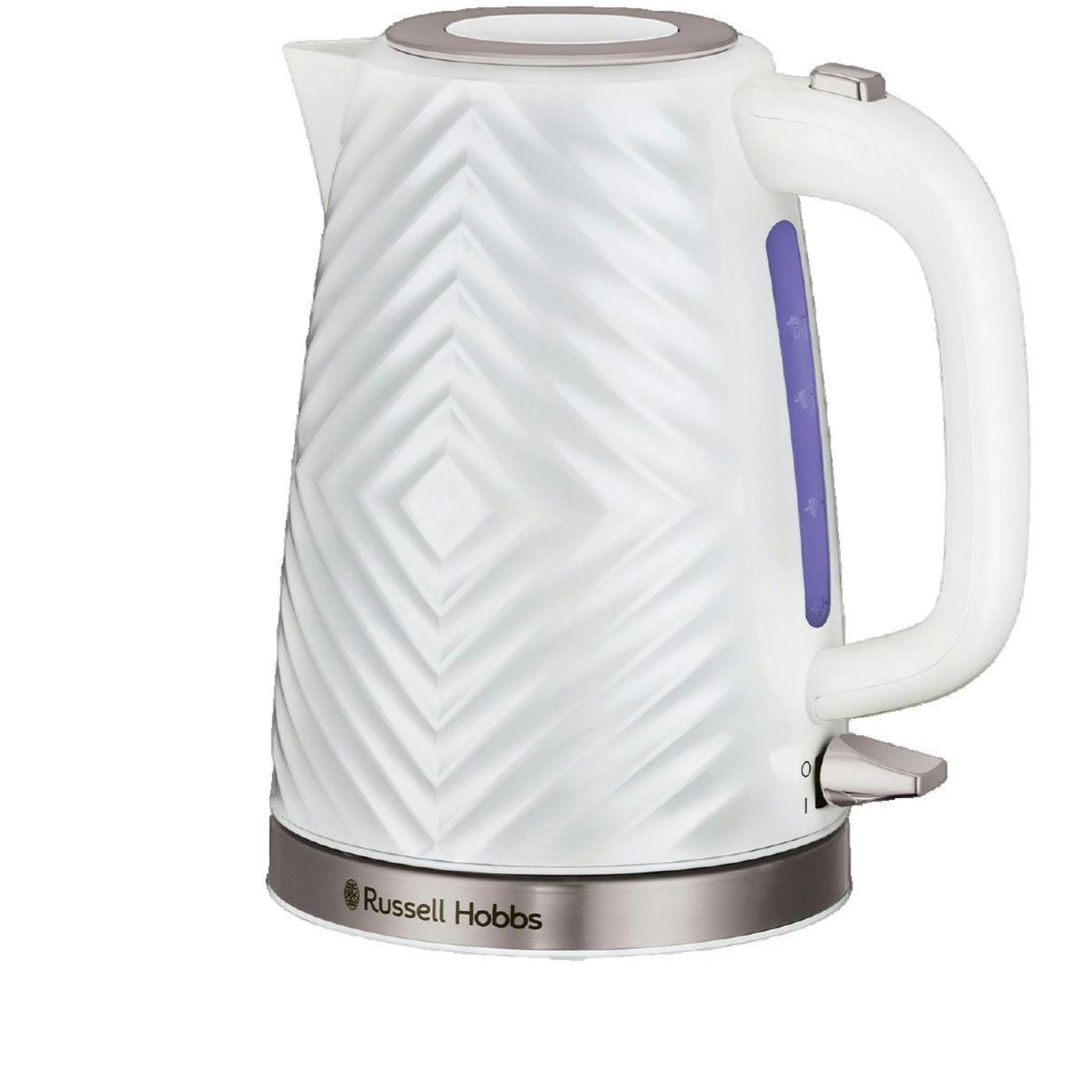 Voir la diapositive 2 : RUSSELL Bouilloire Russell Hobbs Groove 26381-70 inox
