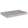 Voir la diapositive 4 : VIDAXL Etageres murales flottantes 2 pcs gris beton 50x23x3,8 cm MDF
